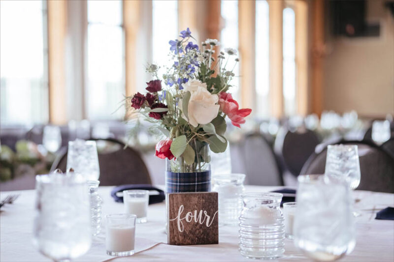 Wedding Reception Flowers | Flower and Stem